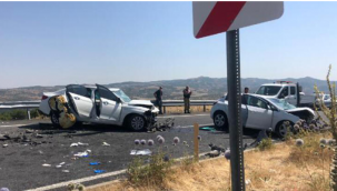 Bingöl'de trafik kazası! 2 ölü, 5 yaralı