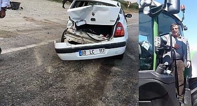 Adana'da TIR'a çarpan otomobildeki 1 kişi öldü 1 kişi yaralı