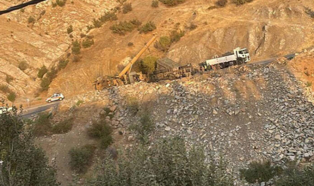 Uludere'de askeri TIR kazası: 2 kahraman asker yaralı