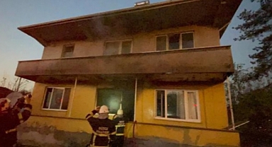 Düzce'de Mutfak Tüpünden Yangın Çıktı: 1 Yaralı