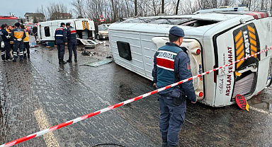 Bartın'da İşçi Servisleri Çarpıştı: 1 Ölü, 29 Yaralı