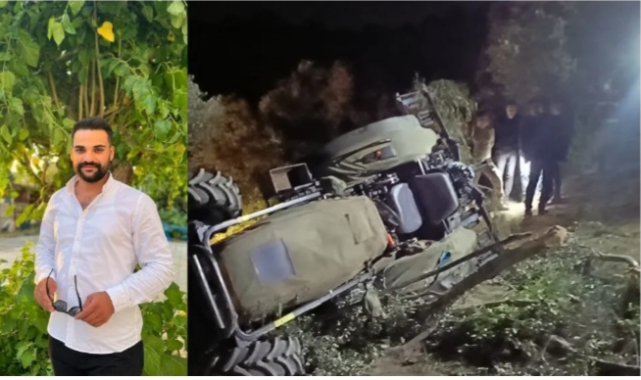 Zeytin Bahçesini Sürerken Tarlaya Devrilen Traktörün Sürücüsü Öldü