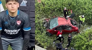 140 Kilometre Hızla İstinat Duvarından Düşen Otomobildeki Futbolcu Öldü