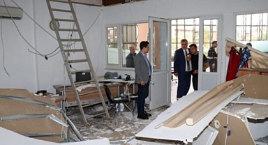 Yalova'da Nikah Dairesinin Tavanı Çöktü: 4 Yaralı