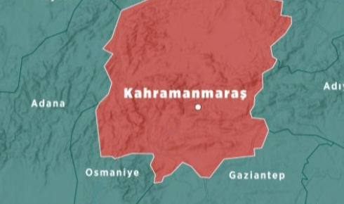 Kahramanmaraş'ta 4,3 Büyüklüğünde Deprem