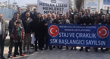 Staj ve Çıraklık Sigortası Mağduriyeti Gündeme Taşındı