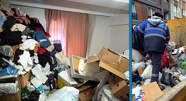 Avcılar'da Çöp Ev Krizi: Daireden 3 Kamyon Atık Çıktı