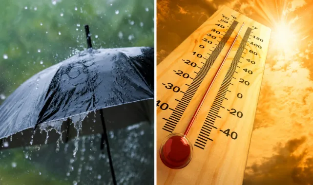 Meteoroloji'den Hafta Sonu Alarmı: Bir Yanda Kavurucu Sıcak, Diğer Yanda Sağanak ve Fırtına!