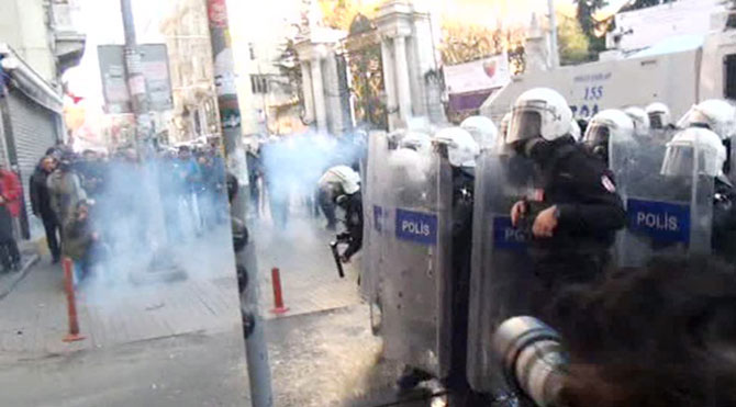Taksim Karıştı!
