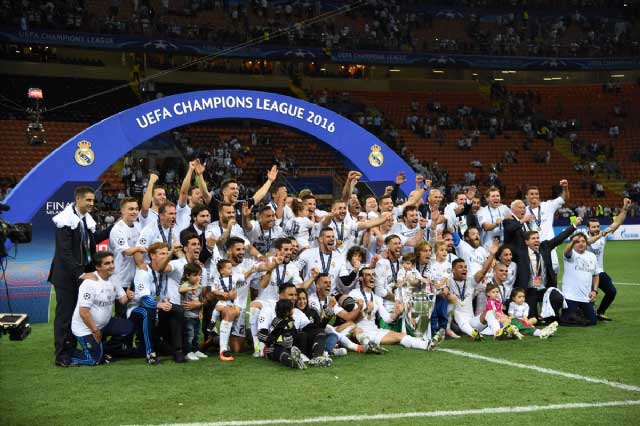 Real Madrid, Şampiyonlar Ligi Şampiyonu