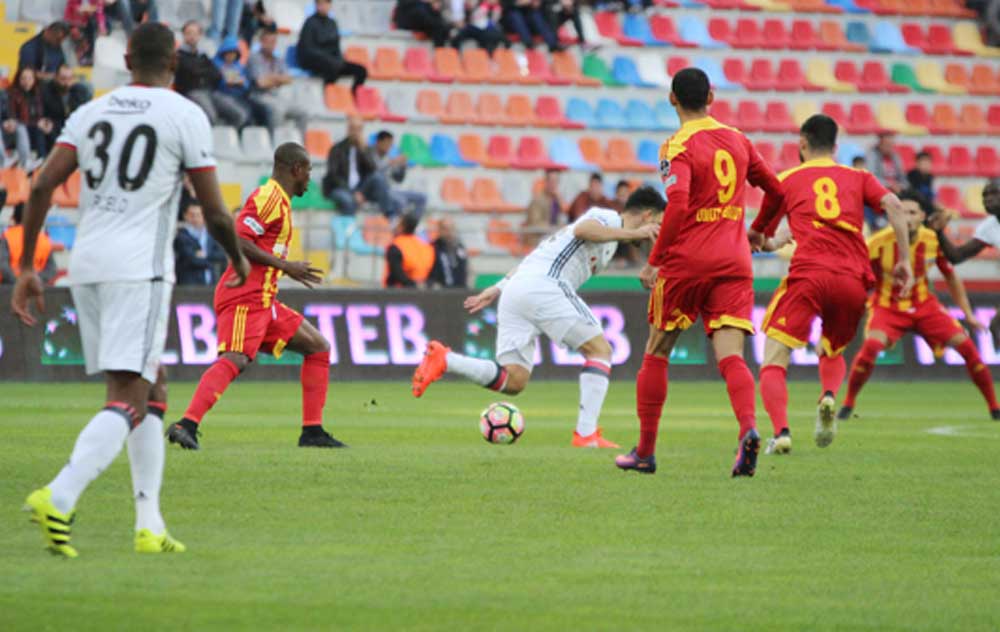 Beşiktaş 3 Puanı Tek Golle Kaptı