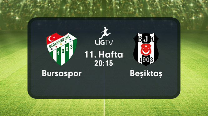 Bursaspor - Beşiktaş Muhtemel 11'ler!