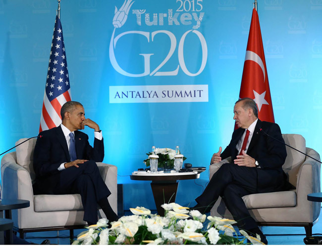 G-20 Zirvesinde Erdoğan – Obama Görüşmesi