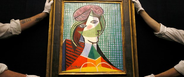 Picasso Müzayedeye Damga Vurdu
