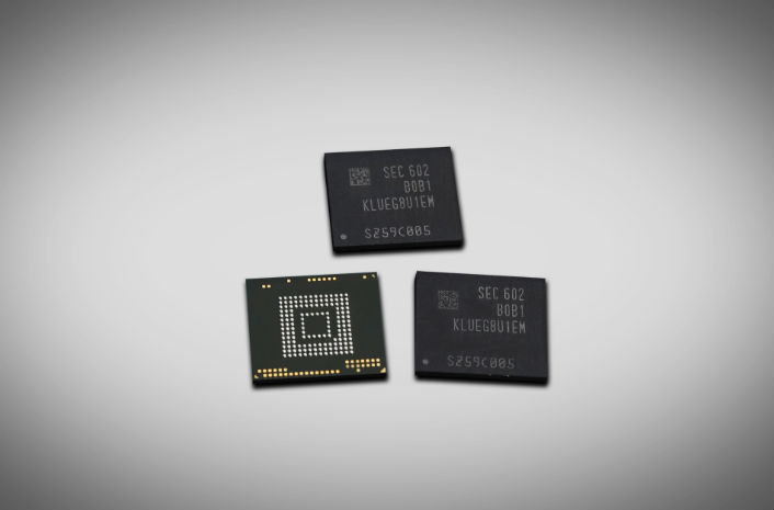 Samsung'dan Telefonlar için 256 GB Bellek!