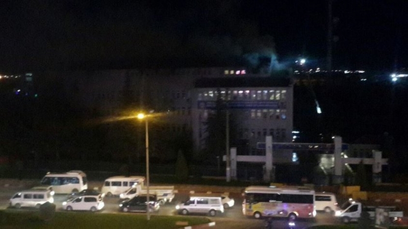 Afyon’da Korkutan Anlar! Jandarma Karakolu’nda Yangın Çıktı