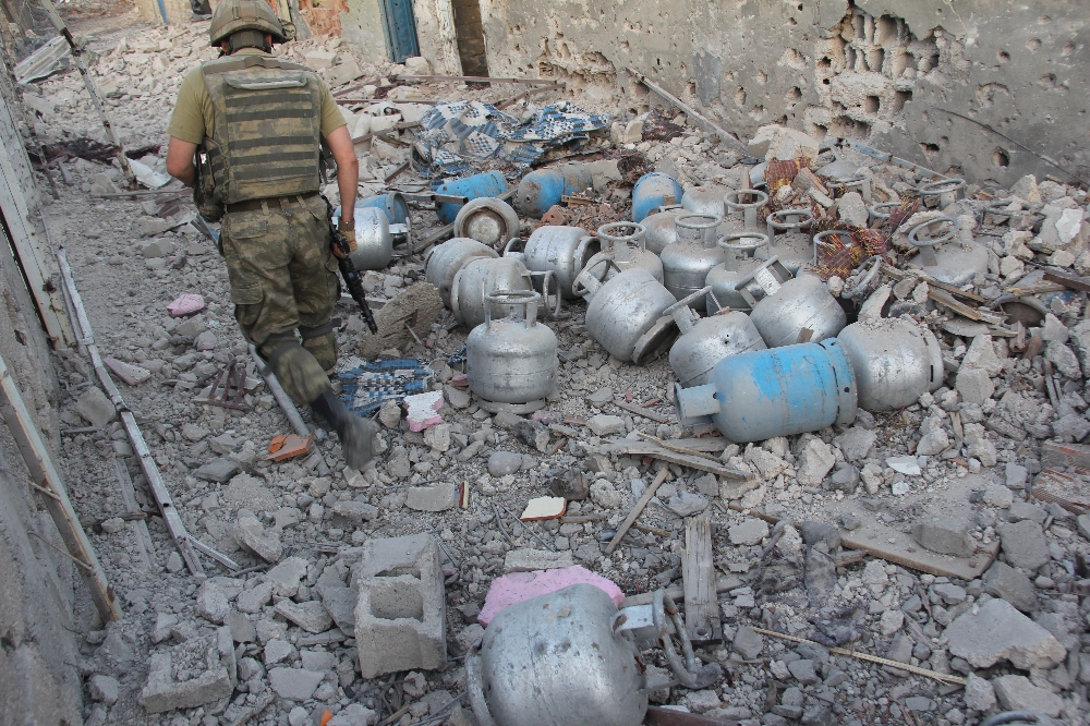 Nusaybin'de Teröristlerin Bomba İmalathanesi Bulundu