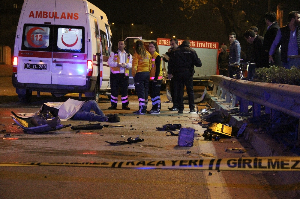 Alkollü Sürücü Kaza Yaptı: 1 Ölü 3 Yaralı