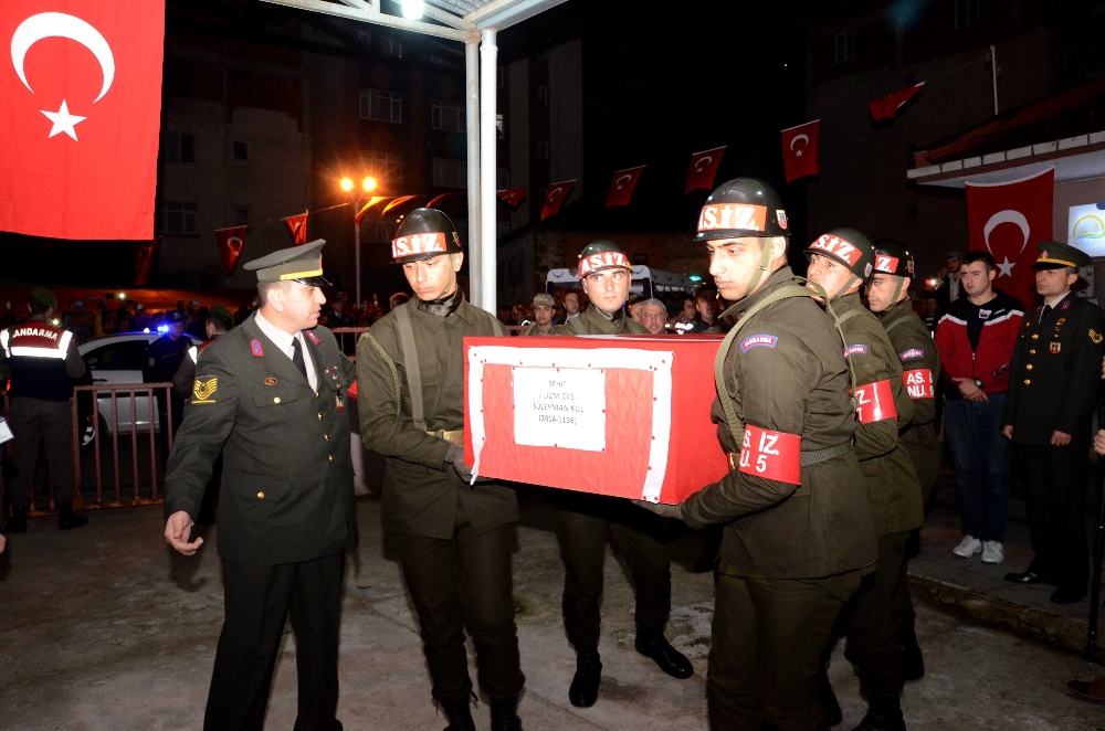 Giresun'a Şehit Ateşi Düştü