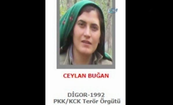 Son Dakika! Gri Listede Aranan PKK’lı Kadın Terörist Ceylan Buğan Öldürüldü