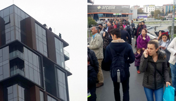 Son Dakika! İnşaat İşçilerinden 30 Katlı Binada Toplu İntihar Girişimi