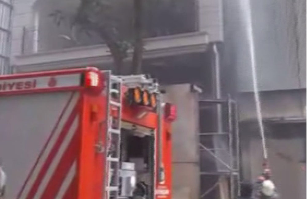 Nişantaşı'nda Yangın Çıktı!