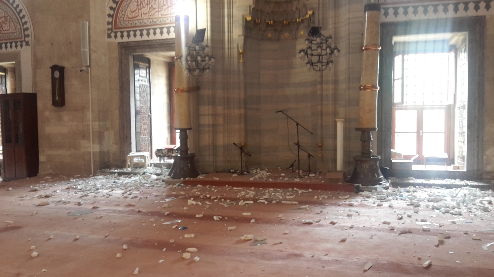 Bombalı Saldırıdan Şehzade Camii De Etkilendi