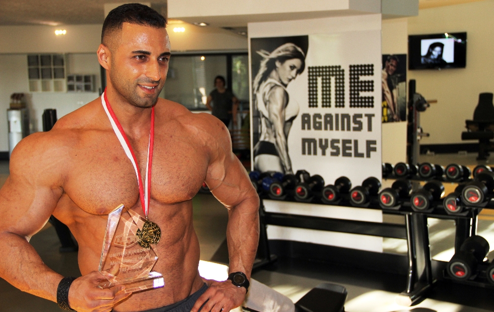 Türk Sporcu Vücut Geliştirmede Birinci Oldu