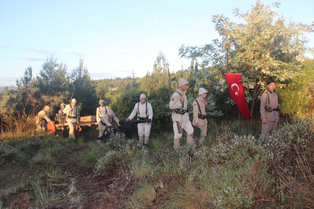 Çanakkale'de 57. Alay'a Vefa Yürüyüşü