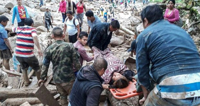 Kolombiya'da Sel Felaketi Çok Sayıda Can Kaybı Var!