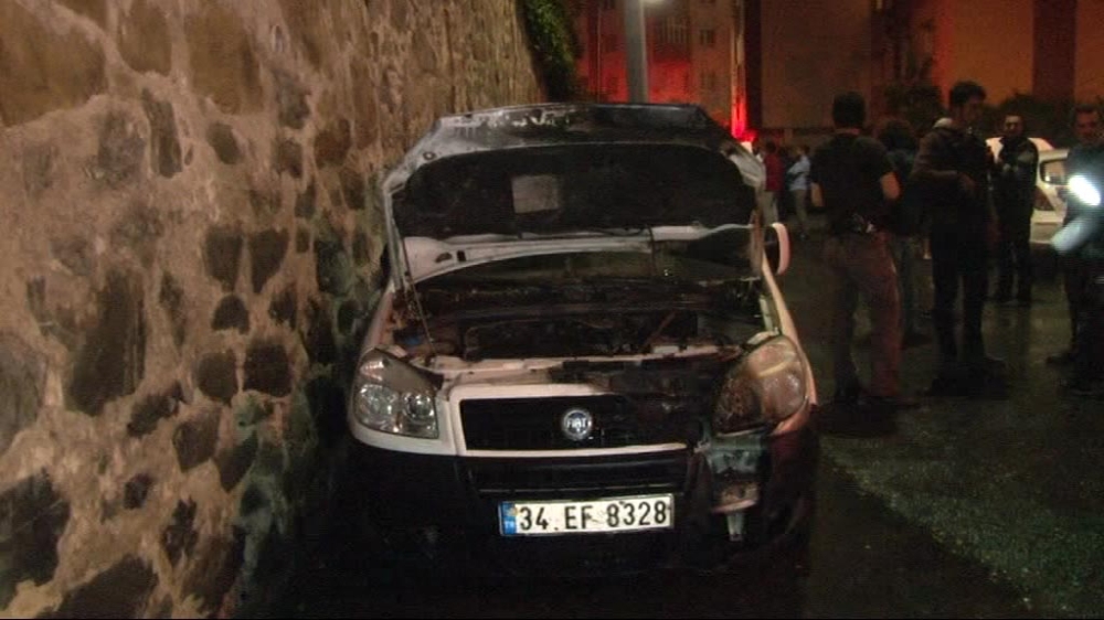 İstanbul Eyüp'te 5 Araç Kundaklandı