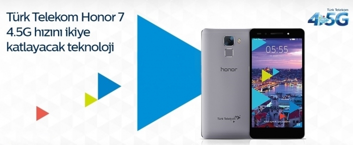 Türk Telekom Honor 7 Duyuruldu!