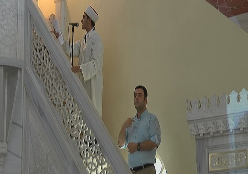 Gaziantep'te İşaret Diliyle Vaaz Verildi