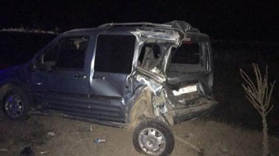 Bingöl’de Domuzlar Trafiği Birbirine Kattı! Minibüs Ve Kamyonetin Çarpıştığı Kazada 8 Kişi Yaralandı