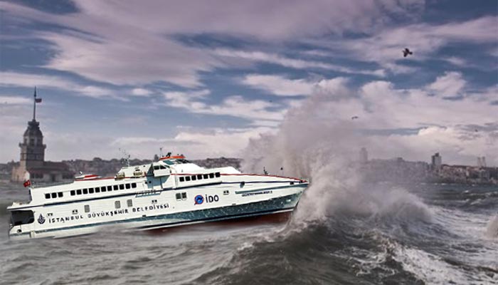 İstanbul'da İDO Seferleri İptal