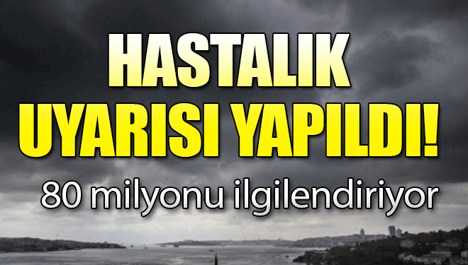 Meteoroloji'den Milyonları İlgilendiren Uyarı! Hastalıklara Karşı Dikkat