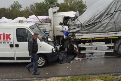 Aracının Patlayan Lastiğini Değiştirirken Feci Şekilde Can Verdi!